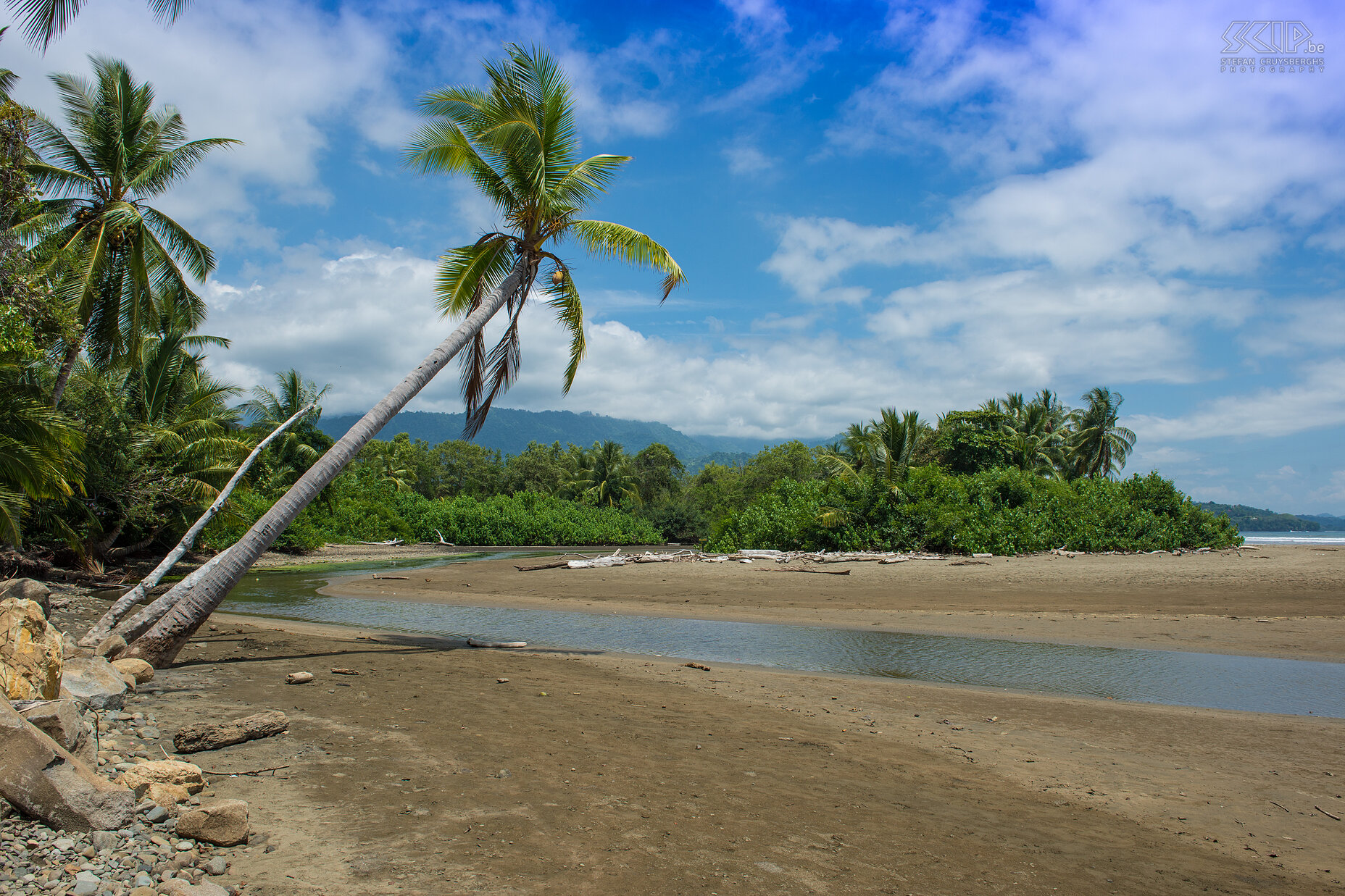 Uvita - Beach The tropical beach of Uvita at the Pacific coast. It is a popular place for surfers. Stefan Cruysberghs